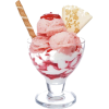 Strawberry Ice Cream - Comida - 