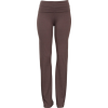 Stretch Cotton Yoga Pants Rhinestone Cross Design Charcoal - Pants - $34.99 