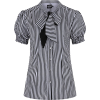 Stripe Blouse with Bos - Shirts - 