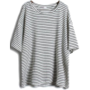 Stripe T-shirt - Majice - kratke - 