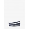 Striped Leather Belt - ベルト - $228.00  ~ ¥25,661