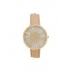 Striped Glitter Face Rubber Strap Watch - Watches - $9.99 
