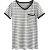 Striped Pocket Tee - T-shirts - $15.99 