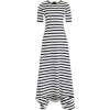 Striped knit maxi dress - Vestidos - 