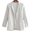 Striped mid-length ladies blazer - Bolero - $35.99  ~ 228,63kn