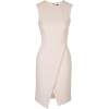 Structured Wrap Dress Topshop - sukienki - 