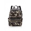 Studded Camo Print Backpack - バックパック - $19.99  ~ ¥2,250