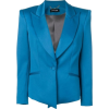 Styland Blue Fitted Blazer - Jaquetas e casacos - 