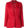 Styland Red Fitted Blazer - Chaquetas - 
