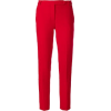 Styland Red Tailored Trousers - Spodnie Capri - 