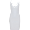 Stylish White Bandage Mini - Dresses - $130.00 