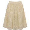 Suknja Skirts Beige - 裙子 - 
