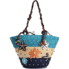 Summer Beach Straw Shoulder Bag - Hand bag - 