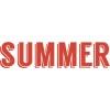 Summer font - Texte - 