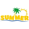 Summer text - イラスト用文字 - 