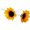 Sunflower Hair Clips - Anderes - $1.52  ~ 1.31€