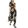 Sunflower Cinched Waist Maxi Top - Top - $19.97  ~ 126,86kn