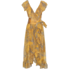 Sunflower Print Dress - Vestidos - 