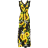 Sunflower Print Dress - Haljine - 