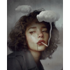 Surreal smoking cloud - Fondo - 