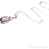 Swarovski Antique Rose Necklace - Necklaces - 