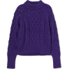 Sweater violet - イラスト - 