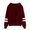 SweatyRocks Sweatshirt Women's Pullover Sweatshirt Letter Print Hoodie - Hemden - kurz - $12.99  ~ 11.16€