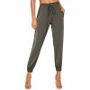 SweatyRocks Women's Casual Pants Drawstring Waist Solid Sweatpants with Pocket - Spodnie - długie - $12.99  ~ 11.16€