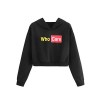 SweatyRocks Womens Long Sleeve Floral Print Pullover Hoodie Sweatshirt Tops - Hemden - kurz - $12.99  ~ 11.16€