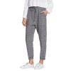 SweatyRocks Women's Tie High Waist Striped Plaid Casual Long Pants Pockets - Pantalones - $12.89  ~ 11.07€