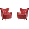 Swedish upholstered armchairs 1940s - Furniture - 