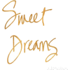 Sweet Dreams Text - イラスト用文字 - 