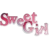 Sweet Girl - Pink - イラスト用文字 - 