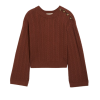 Sézane CaramelCamilla Wool-Cotton jumper - プルオーバー - 