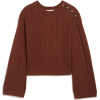 Sézane CaramelCamilla Wool-Cotton jumper - Pullover - 