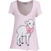 T-shirts Pink - Koszulki - krótkie - 