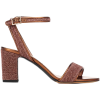TABITHA SIMMONS Leticia metallic sandals - Sandálias - 
