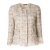 TAGLIATORE cropped tweed jacket - アウター - 