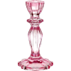 TALKING TABLES pink glass candle holder - Uncategorized - 