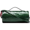 TARA ZADEH Cyrus crocodile-effect should - Messenger bags - 