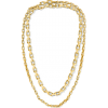 T Chain 18 & 20" 18-karat gold necklace - ネックレス - 