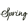 TEXT SPRING - イラスト用文字 - 