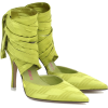 THE ATTICO Paloma lace-up satin pumps - Zapatos clásicos - 