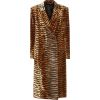 THE ATTICO Tiger-print velvet coat - Jacket - coats - 