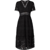 THE KOOPLES black lace dress - sukienki - 
