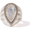 THEODORA WARRE Cabochon moonstone ring - Kleider - $682.00  ~ 585.76€
