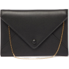 THE ROW  Envelope small leather clutch - Borse con fibbia - 
