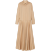 THE ROW neutral drop waist shirt dress - sukienki - 