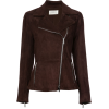 THE ROW paylee asymmetric suede biker ja - Giacce e capotti - 