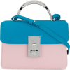 THE VOLON colour block mini satchel bag - Clutch bags - 